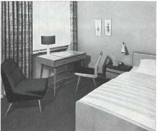 TOP Hotel Esplanade Zimmer 1960 TOP Hotel Esplanade Zimmer 1960